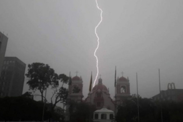 Vaguada dejará lluvias con tormentas eléctricas en varias zonas del país
