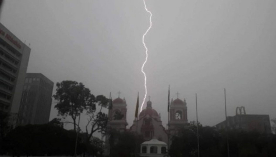 Vaguada dejará lluvias con tormentas eléctricas en varias zonas del país