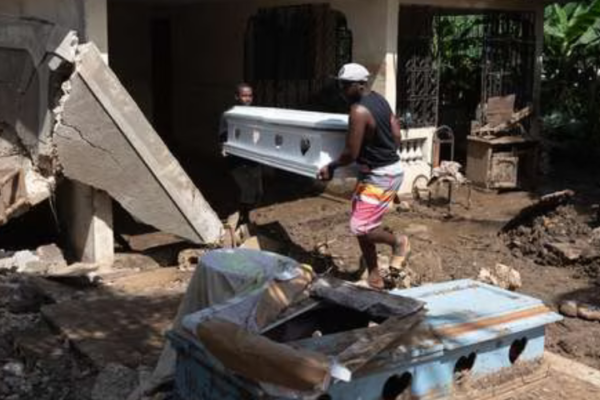 Inundaciones y muertes en Haití